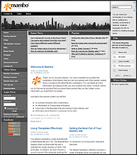 Mambo Sample Website